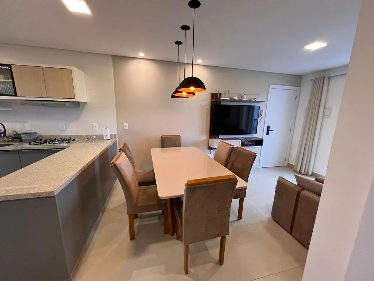شقة Apartamento Pe Na Areia إيتابوا البرازيل