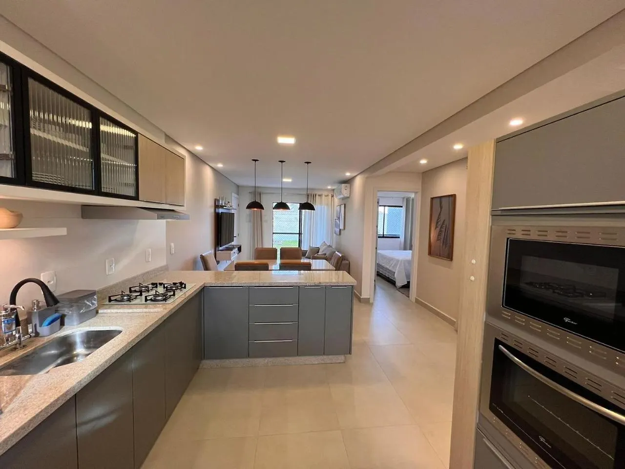 Apartamento Pe Na Areia Itapoa  Brasil